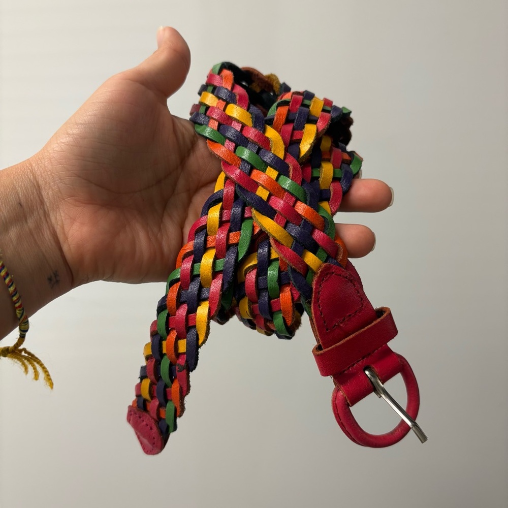 Colorful Woven Belt